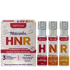 Softhair HNR Cronograma Capilar 3x20ml Misturinha 