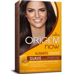 Nazca Origem Now Alisante Suave 80g + Loção Neutralizante 90ml Mel e Amêndoas