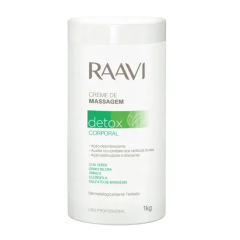 Raavi Creme de Massagem Detox 1kg