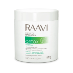 Raavi Creme de Massagem Detox 500g