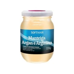 Softhair Creme de Tratamento Intensivo 220g Manteiga, Argan e Argínina