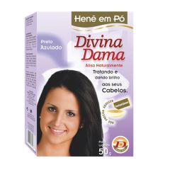 Hene em Pó Divina Dama Preto Azulado 50g