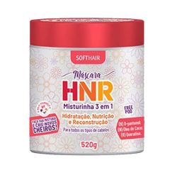 Softhair Máscara HNR Misturinha 3 em 1 520g Hidratação, Nutrição e Reconstrução