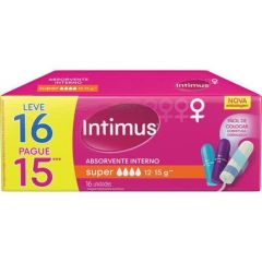 Intimus Absorvente Interno Super 16 unidades 