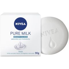 Nivea Pure Milk Sabonete 90g Fresh