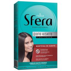 Nazca Sfera Creme Alisante Manteiga de Karité Alisante 80g + Neutralizante 90ml + Máscara 20g 