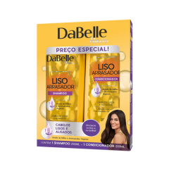 DaBelle Kit Shampoo 250ml e Condicionador 200ml Liso Arrasador