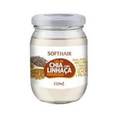 Softhair Gel de Chia com Linhaça Dourada 220ml 