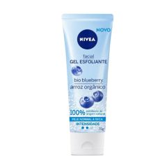 Nivea Gel Esfoliante Facial 75ml Bio Blueberry Arroz Orgânico