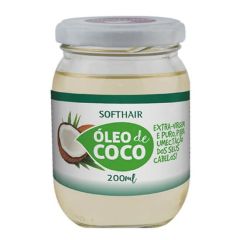 Softhair Óleo de Coco 200ml Extra Virgem