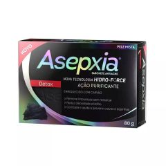 Asepxia Sabonete Facial Detox com Carvão Ativado 80g Antiacne