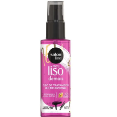 Salon Line Meu Liso Demais Multifuncional Óleo Reparador  60ml 