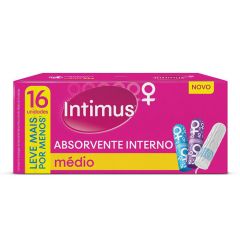 Intimus Absorvente Interno Médio 16 Unidades