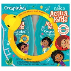 ACQUA KIDS KIT SHAMPOO CONDICIONADOR CRESPINHOS 2X250ML