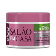 Eico Salão em Casa Cronograma Máscara Capilar de Hidratação 270g Aloe Vera