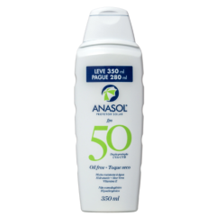 Anasol Protetor Solar Oil Free Toque Seco  Fps 50 350ml