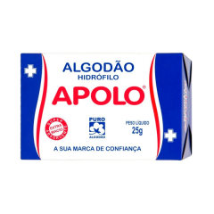 Algodão Hidrofilo Apolo 25g 