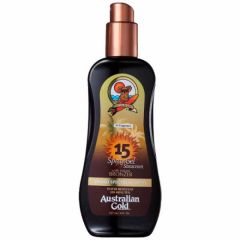 Australian Gold Spray Gel Protetor Solar 237g FPS 15 Instant Bronzer 