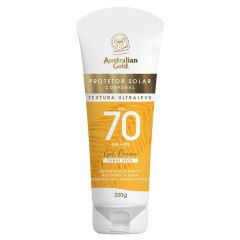 Australian Gold Protetor Solar Corporal Gel Creme 200g FPS 70 Toque Seco