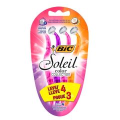 Aparelho De Depilação Bic Soleil Color collection Leve 4 pague 3