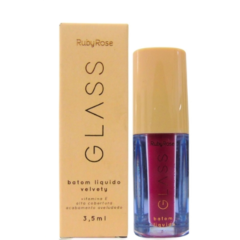 RUBY ROSE GLASS  BATOM LÍQUIDO VELVETY  BG07 3,5ML