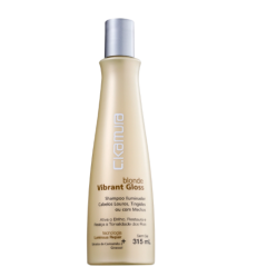 C.Kamura Blonde Vibrant Gloss  Shampoo Clareador 315ml