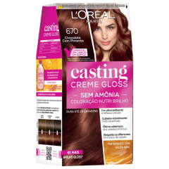 Casting Tonalizante Creme Gloss 670 Chocolate com Pimenta