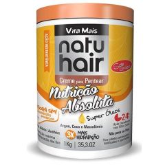 Natu Hair Creme para Pentear Nutrição Absoluta 1kg 