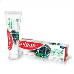 Creme Dental Colgate Natural Extracts Carvão Ativado 90g