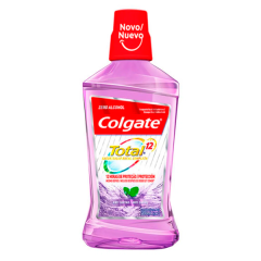 ENXAGUANTE BUCAL COLGATE TOTAL 12 Anti Tartaro 500ml 