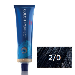 Wella Professionals  Tintura Color Perfect 2-0 Preto 60g