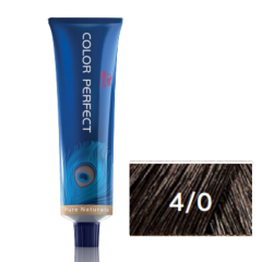 Wella Professionals  Tintura Color Perfect 4-0 Castanho Médio 60g