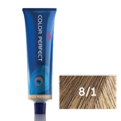 Wella Professionals  Tintura Color Perfect 8-1 Louro Claro Acinzentado 60g