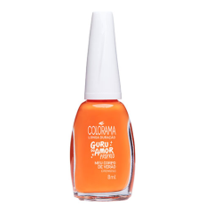 COLORAMA ESMALTE CREMOSO GURU DO AMOR  MEU CORPO DE VERÃO  8 ML