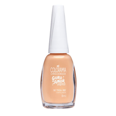 COLORAMA ESMALTE CINTILANTE GURU DO AMOR  SE TOCA BB  8 ML