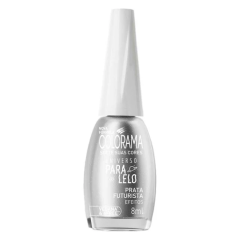 Colorama Universo Paralelo Esmalte Cremoso 8ml Prata Futurista 