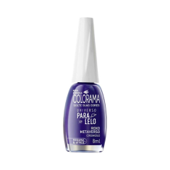 Colorama Universo Paralelo Esmalte Cremoso 8ml Roxo Metaverso