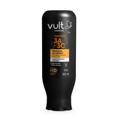 Vult Creme Para Pentear Definição Intensa Cabelos Cachos 3A a 3C 300ml