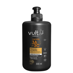 Vult Creme Para Pentear Definição Suave Cabelos Cachos 3A a 3C 300ml