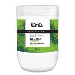 DAGUA NATURAL CREME DE MASSAGEM NEUTRO VEGETAL 650G