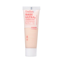 Dailus Base Liquida Ultra Cobertura Matte 28Ml D1 Claro