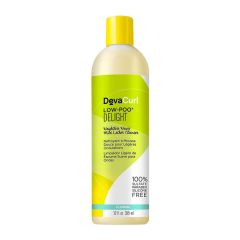 Deva Curl Low-Poo Delight Shampoo Higienizador de Espuma Suave 355mL Cabelos Ondulados