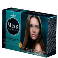 Nazca Kit Sfera Defrisagem Gradativa Profissional Shampoo 50ml + Redutor de Volume 100ml + Reconst. Capilar 50ml