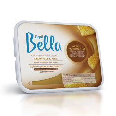 Depil Bella Cera Depilatória 400g Propolis e mel 