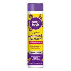 Natu Hair Eu Quero Matizador Deslumbrante Condicionador 300ml