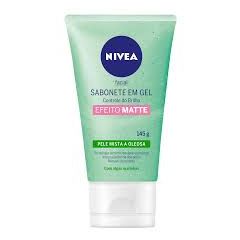 Nivea Sabonete em Gel Facial 145g Efeito Matte Pele mista e Oleosa