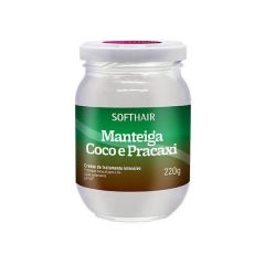 Softhair Creme de Tratamento Intensivo 220g Manteiga, Coco e Pracaxi 