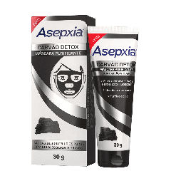 Asepxia Sabonete Carvão Detox Esfoliante 120g