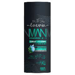 Salvatore Laevia Man SHampoo 3 em 1 400ml Eucalyptus