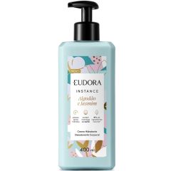 EUDORA CREME HIDRATANTE CORPO INSTANCE ALGODAO/JASMIM 400ML